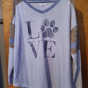 Women's xl long sleeve shirt